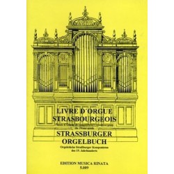 Livre d'orgue strasbourgeois