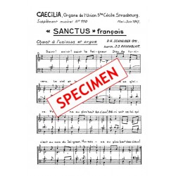 Sanctus français