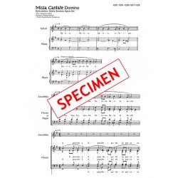 Missa Cantate Domino -...