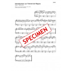 Introduction sur l'introït...