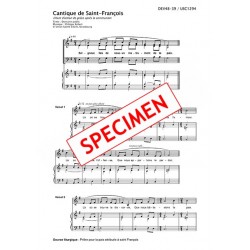 Cantique de Saint-François